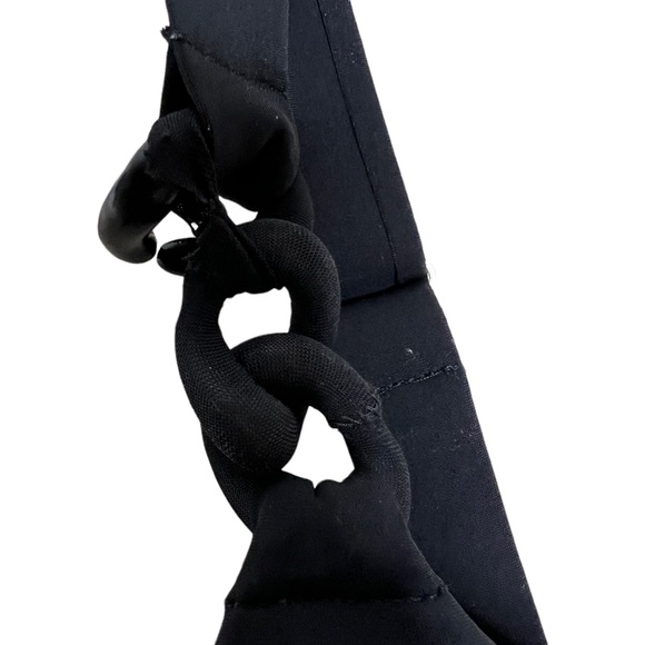 Spanx Bra-LLelujah Black Soft Chain One Piece Swimsuit Bathing Suit Size 6B/C - Picture 11 of 13